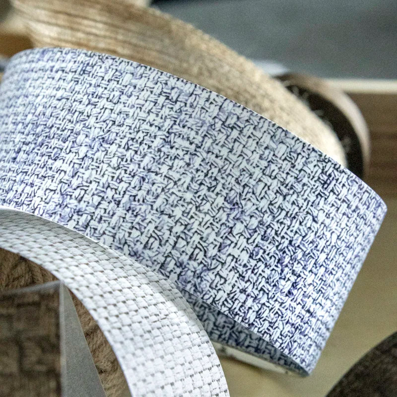 Vintage Fabric Texture Washi Tape | 4x200cm DIY Scrapbooking Roll alternate view