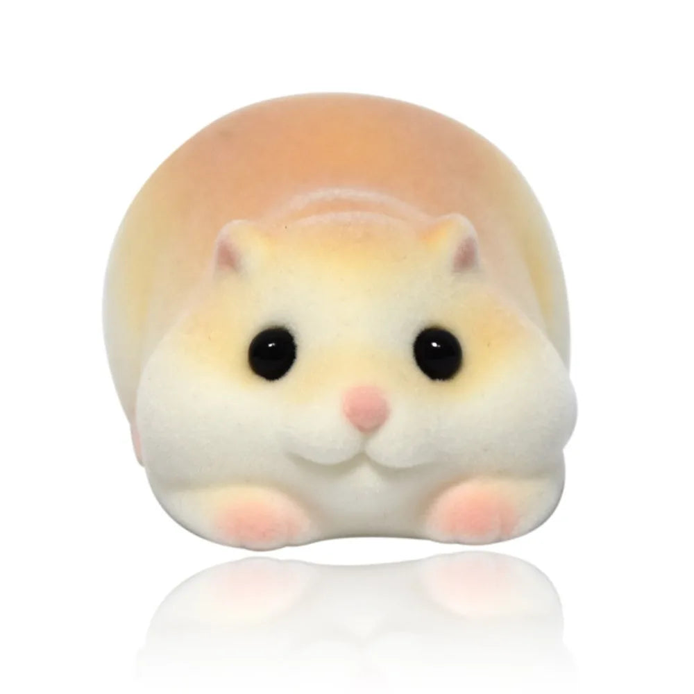 Chubby Hamster Penguin Squeeze Toy Flocked Seal Bunny Animal Figure Stress Relief T additional angle