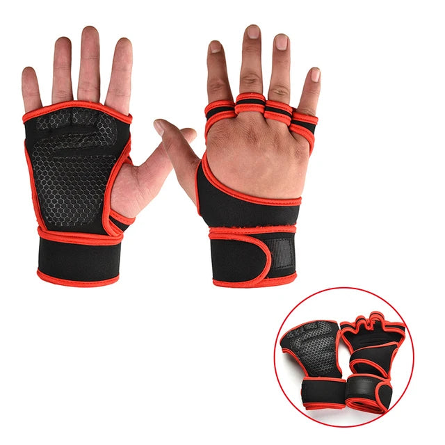 Gym Gloves for Men Women | Fitness Weight Lifting Gloves with Wrist Support detail view