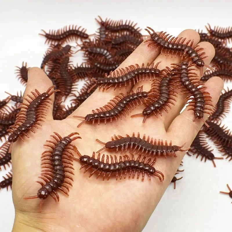 5-50Pcs Special Lifelike Model Simulation Fake Rubber Cock Cockroach Roach Bug Roache lifestyle view