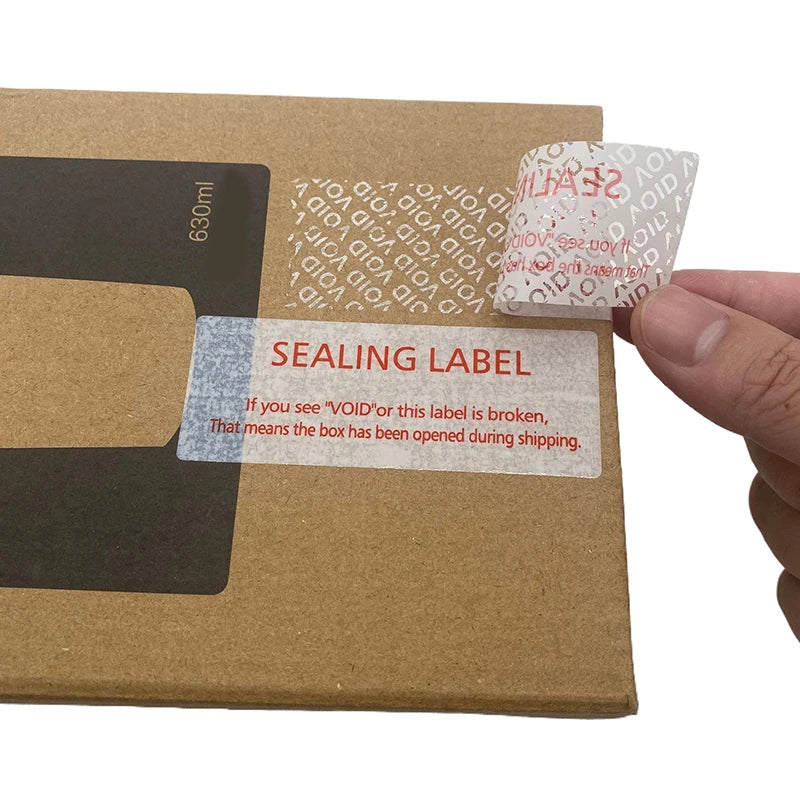 50Pcs Tamper Proof Warranty Void Labels | Security Seal Stickers for Product Protecti alternate view
