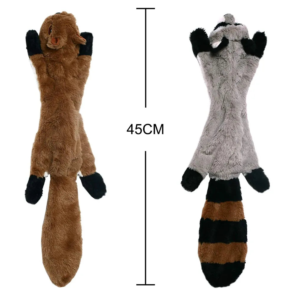 Soft Fleece Squeaky Dog Toy | Gentle Plush Toy for Small and Medium Dogs additional angle