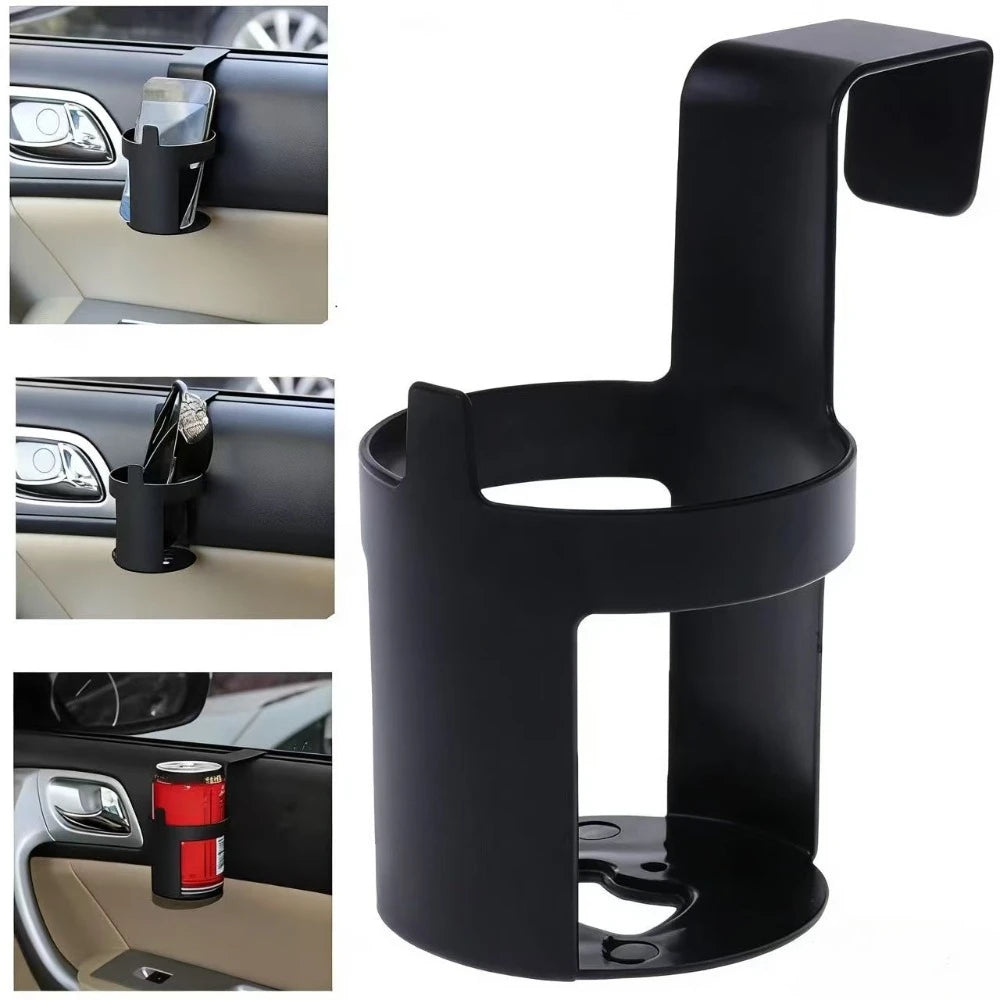 Car Drink Cup Holder Container Hook Window Door Mount Universal Durable Water Bottle Cup Stand for A