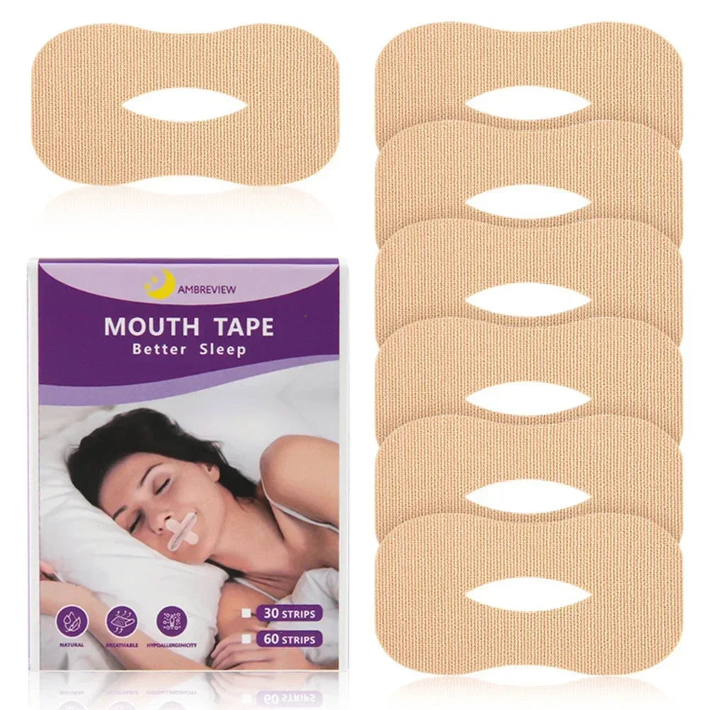 Anti-Snoring Mouth Strips for Children and Adults | Night Breathing Aid alternate view