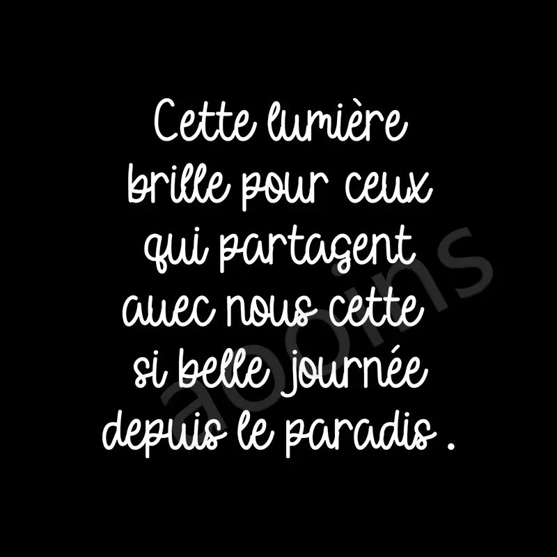 French Lantern Memorial Vinyl Decal Sticker | Wedding and Remembrance Wall Decor lifestyle view