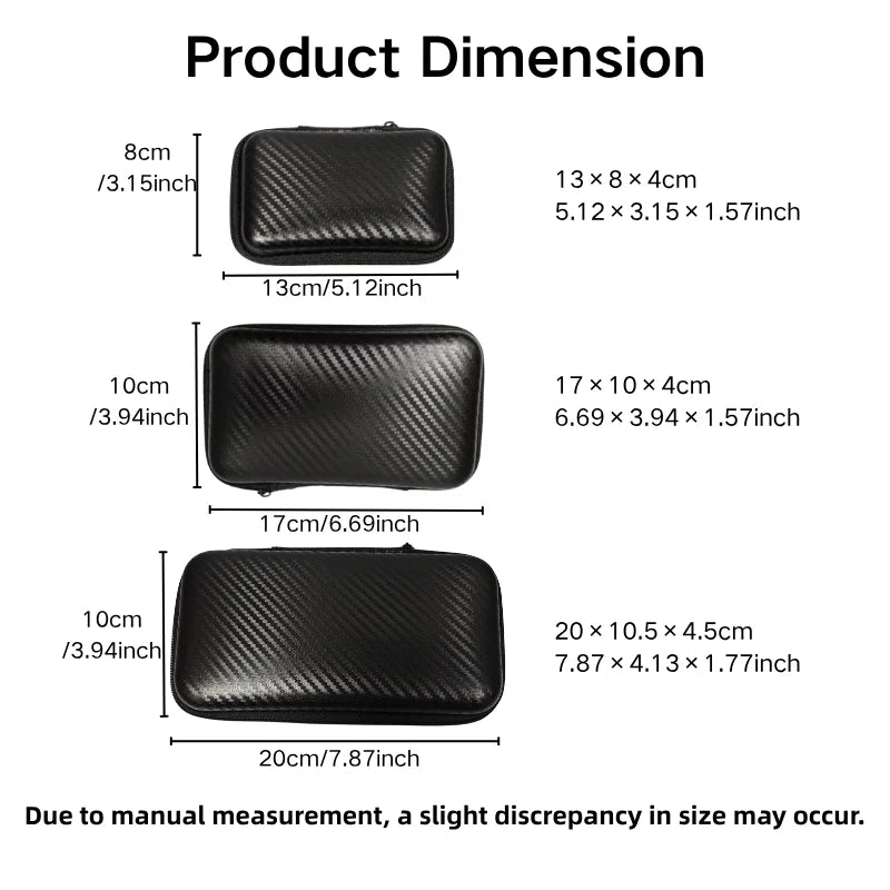 Car Repair Tool Kit Storage Bag Car Terminal Removal Organizer Bag Multiple Sizes Carb close-up view