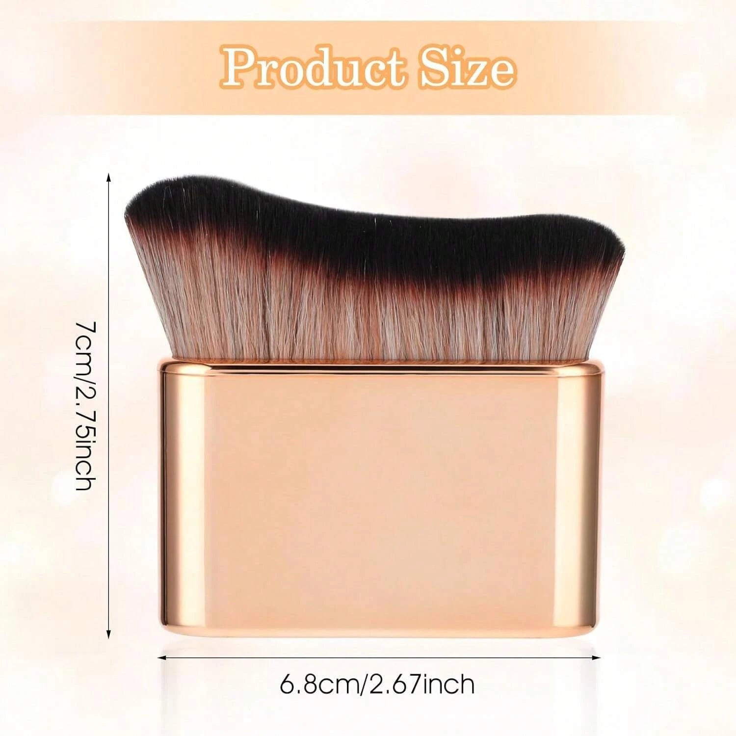 Self Tan Brush | Soft Body Makeup Brush for Face, Body & Legs additional angle