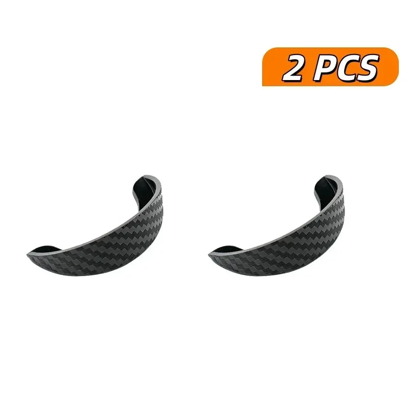 Car rear camera easy to stick protector, car reverse camera carbon fiber rain cover, waterproof, dustproof and sunscreen cover