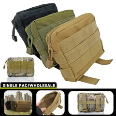 Molle Utility EDC Waist Bag Tactical Pouch Medical First Aid Bag Belt Pouch Outdoor S alternate view