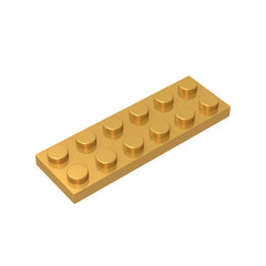Plate 2 x 6 Building Block | Compatible Building Brick for DIY Creations alternate view