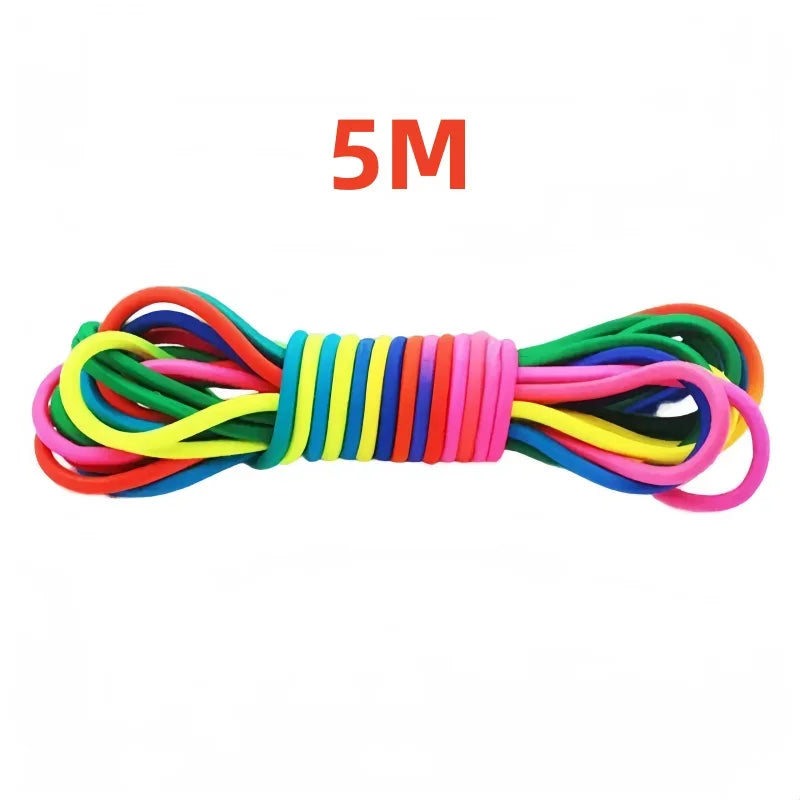 Super Elastic Jump Rope | Adjustable Rubber Jump Rope Strap for Kids and Group Play alternate view