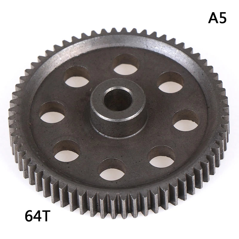 HSP Steel Metal Spur Differential Main Gear 17T/21T/26T/29T/64T Pinion Gear detail view