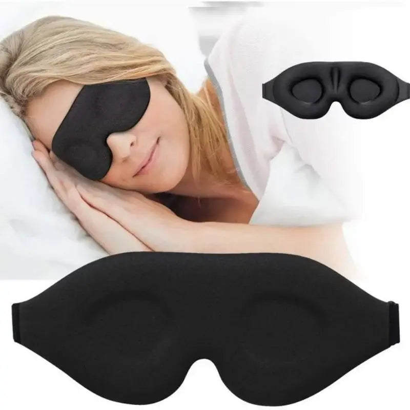 3D Eye Mask Adjustable | No Pressure Sleep Mask for Men and Women