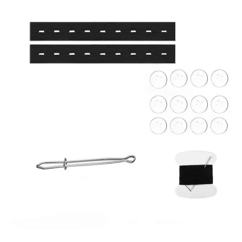 2 Pieces Invisible Belt Tightener Set Sewing Tools Seamless Trouser Buckle Adjuster lifestyle view