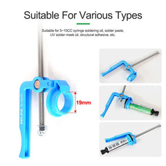 RELIFE RL-062D Manual Glue Gun | High Strength Injection Molding for 5-10CC Syringes alternate view