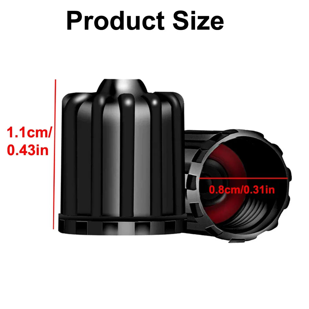 Tire Valve Stem Caps 4/10/25/50 Pcs Universal
