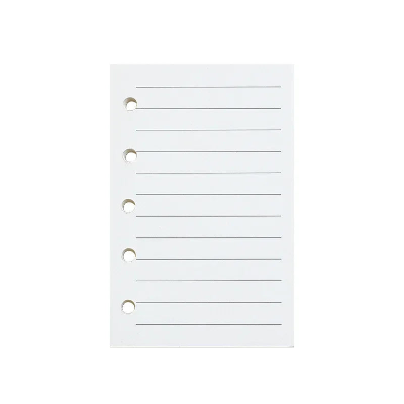 M5 Loose Leaf Notebook Refill Spiral Binder Inner Page Grid Blank Line Diary Agenda P lifestyle view