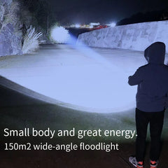 Ultra Bright Mini Torch 3LED Tactical Flashlight | USB Rechargeable for Hiking and Ca alternate view