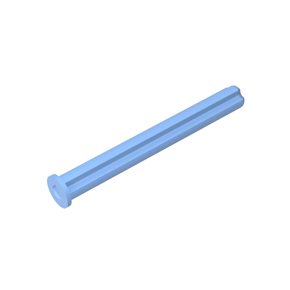 Gobricks GDS-908 Plate 2 x 4 Technical, Axle 5 with Stop | Building Block for MOC a additional angle