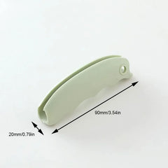 Shopping bag holder with padded handles, silicone handles for holding while shopping, alternate view