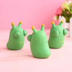 Creative Explosive Eye Worm Squeeze Pinch Toy Funny Novelty Eye Popping Caterpillar T alternate view