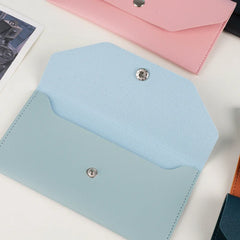 Envelope Coin Money Holder Wallet | PU Leather Classic Fashion Purse for Women detail view