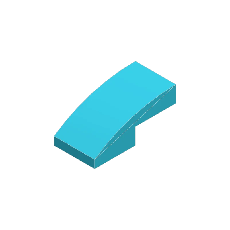 50pcs 11477 Slope Curved 2 x 1 Bricks Bulk | Modular Building Blocks for MOC lifestyle view