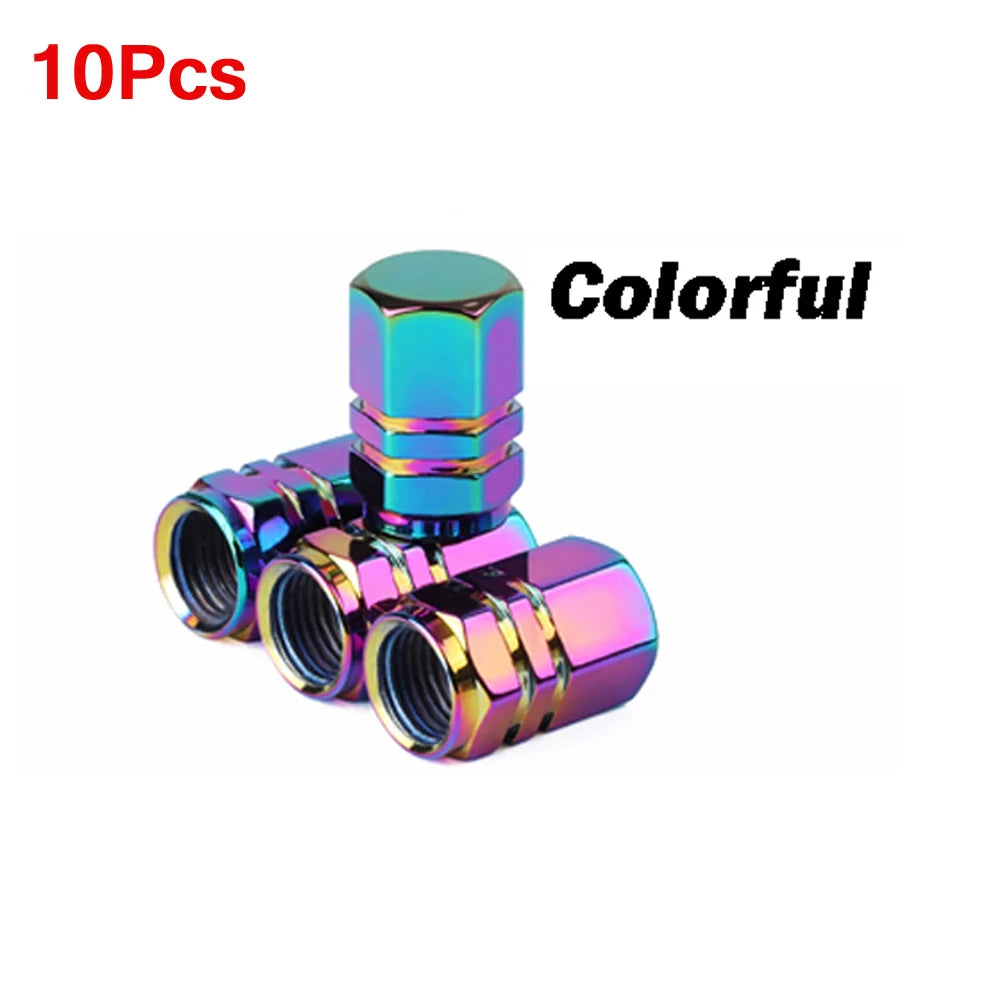 Aluminum Alloy Tire Valve Caps Schrader Valve