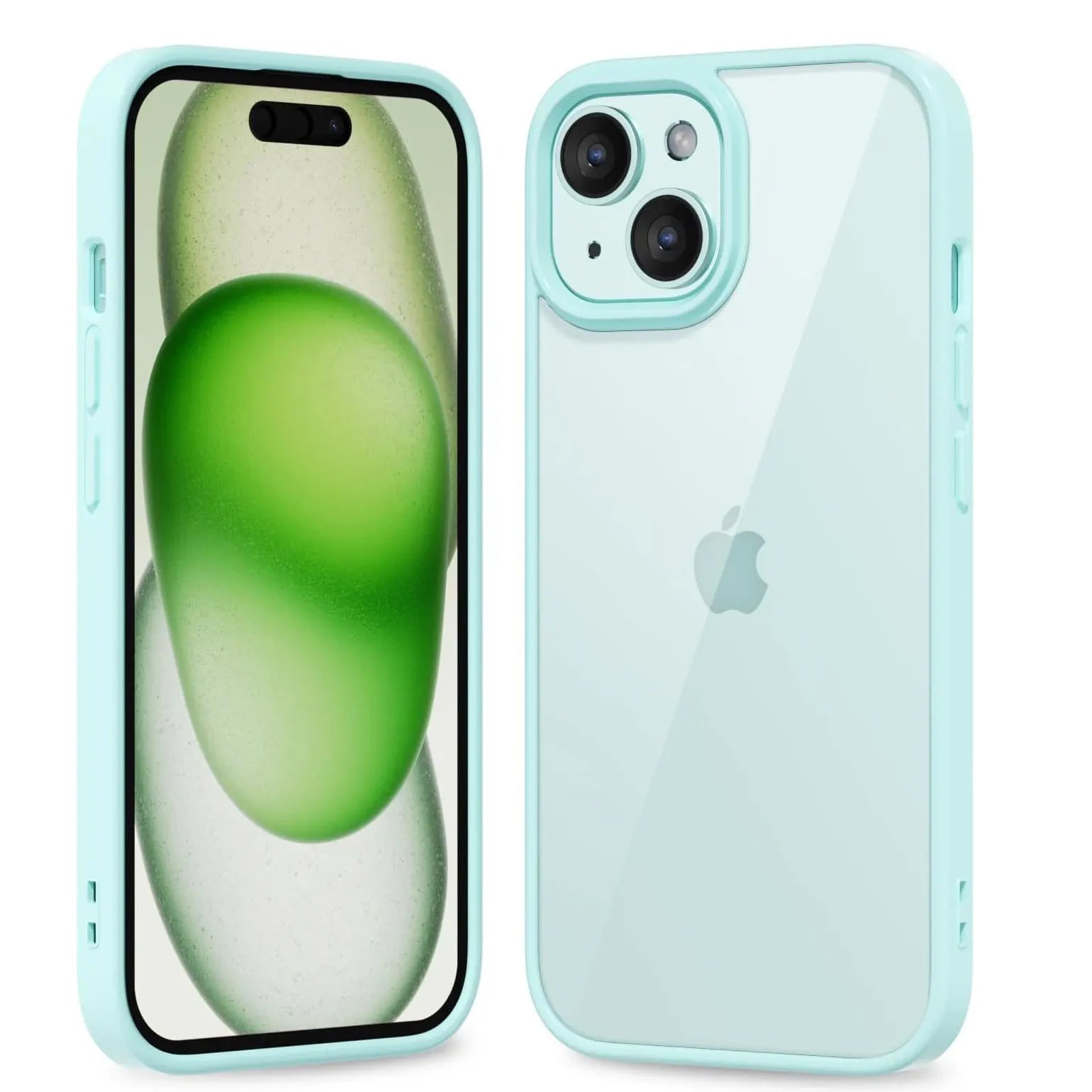 Colour Back Transparent Shockproof Phone Case for iPhone 16 15 14 13 12 11 Pro Max additional angle