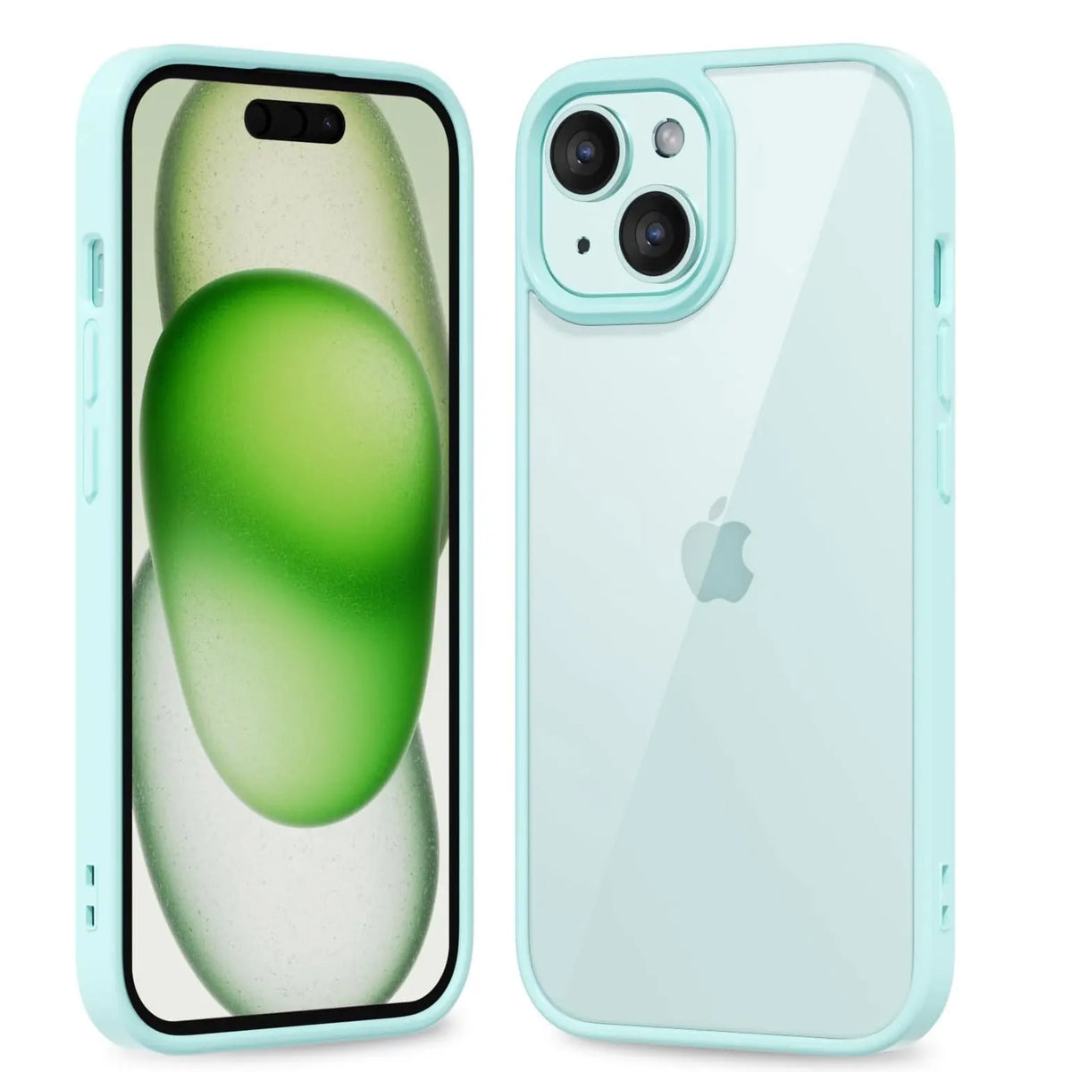 Colour Back Transparent Shockproof Phone Case for iPhone 16 15 14 13 12 11 Pro Max additional angle