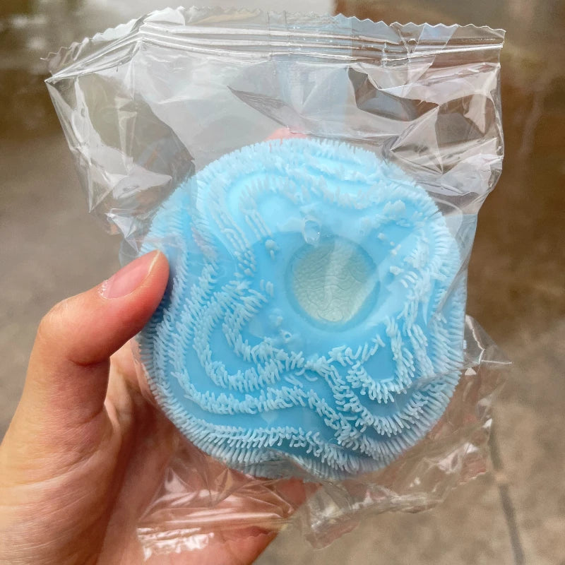 Fuzz Ball Squishy Toy Wonder Waves Vent Ball Textured Stress Relief Fidget Toy Squeez lifestyle view