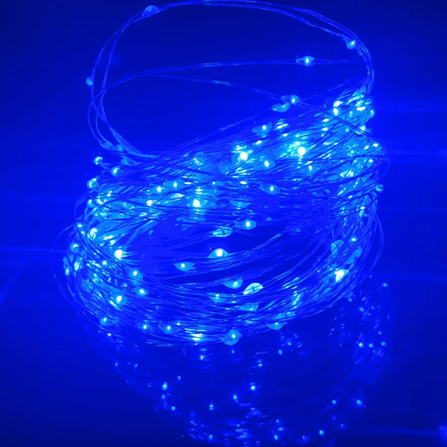 5M LED String Lights Waterproof Led Copper Wire Fairy Lights Battery Operated DIY Wed alternate view