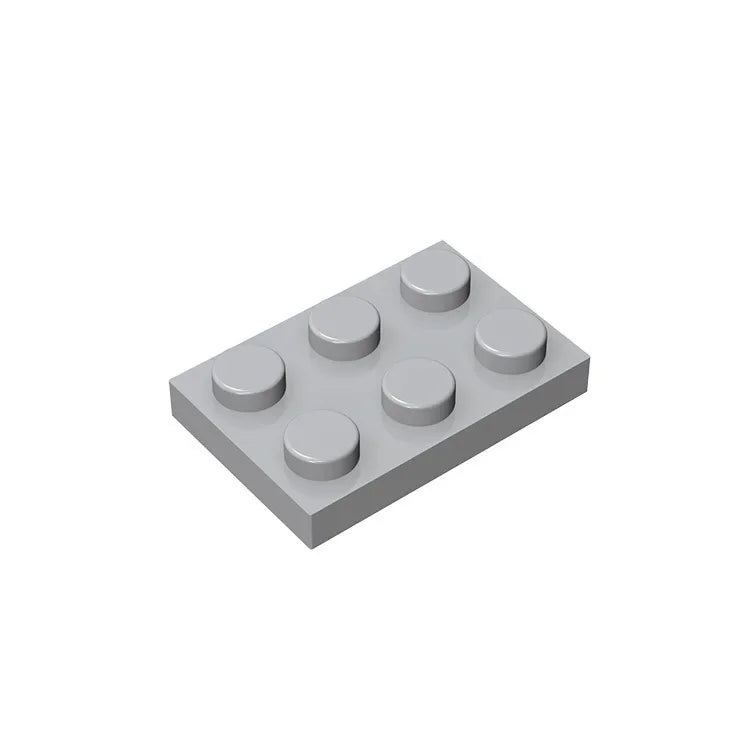 Gobricks GDS-510 Plate 2 x 3 | Compatible Building Block for DIY Projects detail view