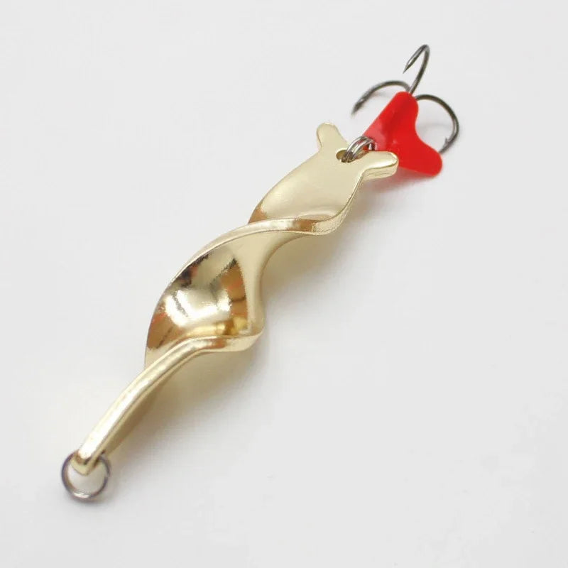 1PC Trolling Spinning Spiral Long Cast Spoons Fishing Lure Spinner 7g10g14g21g28g Scr alternate view