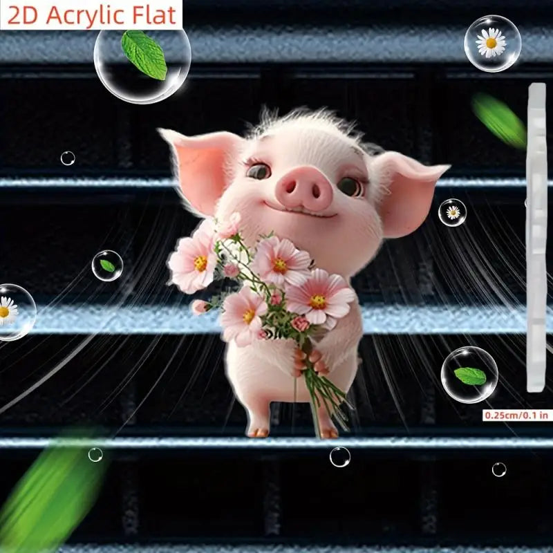 Car Vent Clip Air Freshener Jasmine Scent lifestyle view