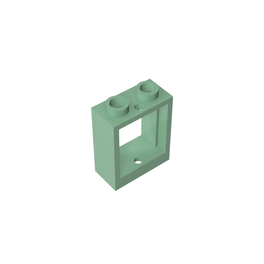 Gobricks GDS-783 Frame 1x2x2 Window | Compatible Building Block for DIY Projects detail view