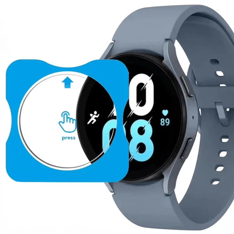 Tempered Glass Film Quick Pasting For Samsung Galaxy Watch 8/7/6/5/4 40mm 44mm Ultra 47mm Protective Screen Film Watch 8 Classic