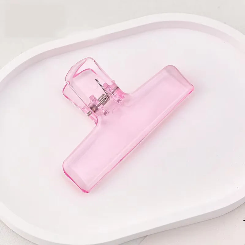 Transparent Jelly Clip Storage close-up view