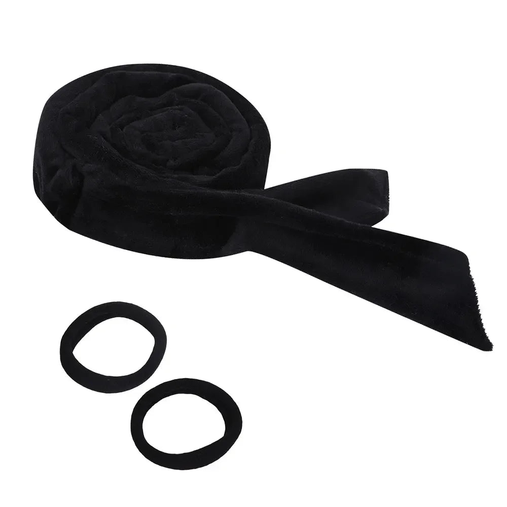 Heatless Curling Rod Headband | No Heat Hair Curler for Soft Sleeping Curls detail view
