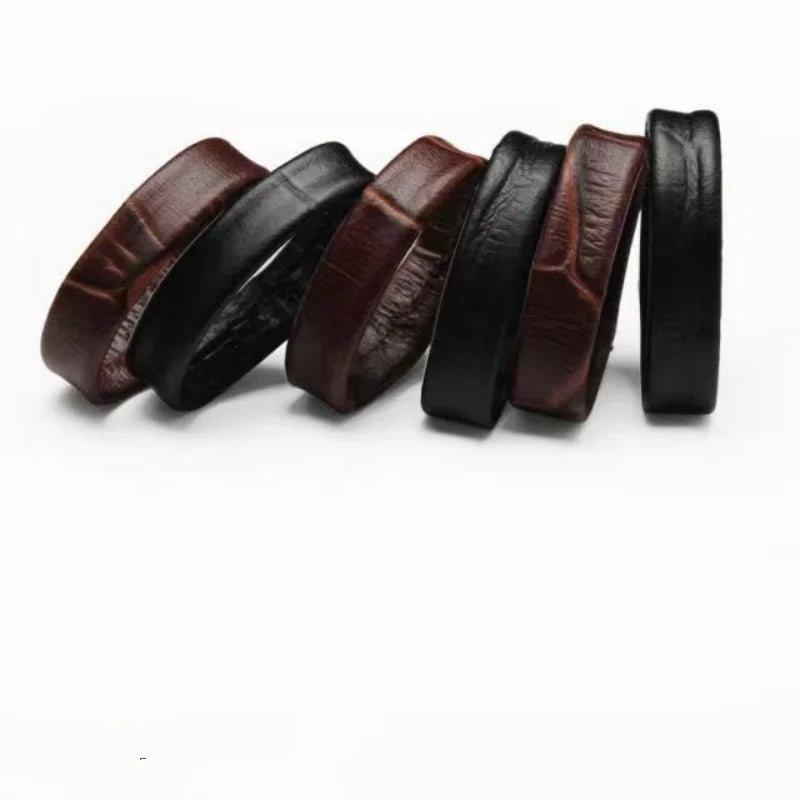 Cowhide Leather Watch Keeper Rings 5 Pcs lifestyle view