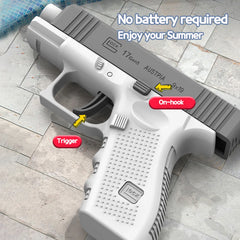 New Summer Water Gun Toys Bursts Pistol High-pressure Strong Charging Water Automatic Water Spray Children Toy Adult