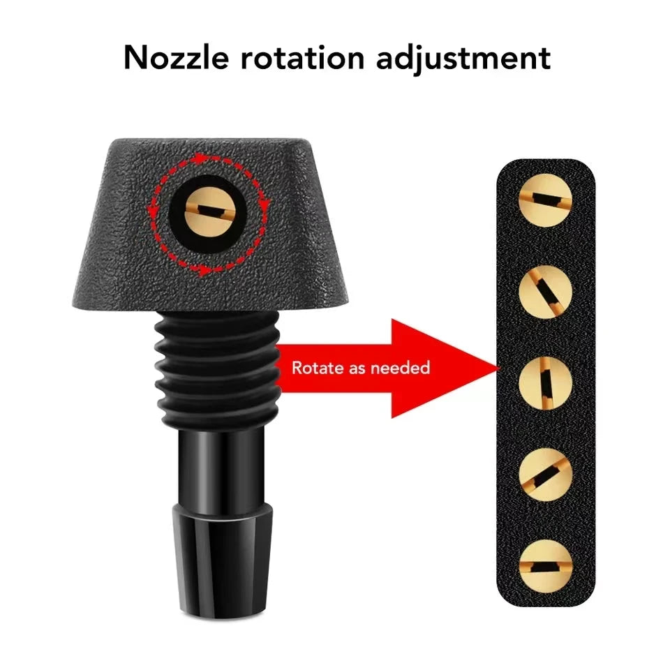 2 Pcs Car Windshield Washer Nozzle Set lifestyle view