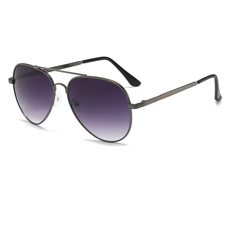 Classic Pilot Sunglasses for Men and Women | Metal Frame UV400 Anti-Glare additional angle