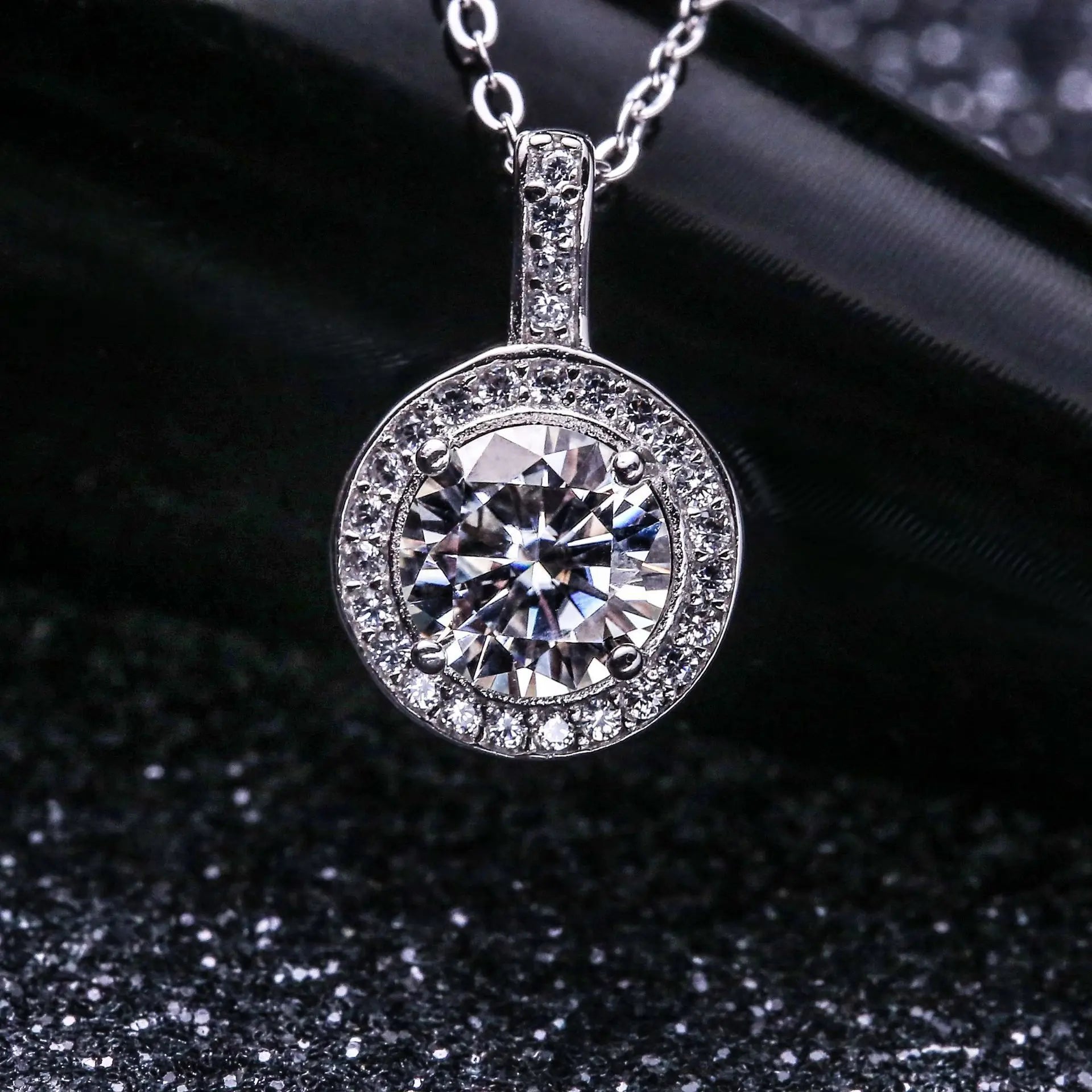 925 Sterling Silver Necklace Fashion Italian Silver Necklace Jewelry for Men and Women P detail view