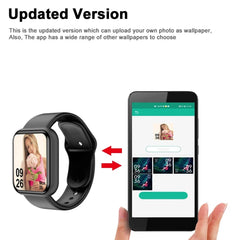 Smart Watch For Women Men Wristwatch Bluetooth Connected Phone Music Player Fitness Sp close-up view