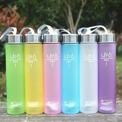Water Bottle Drinkware Termos Frosted Stainless Steel Thermos Bottle Sport Drink Items S detail view