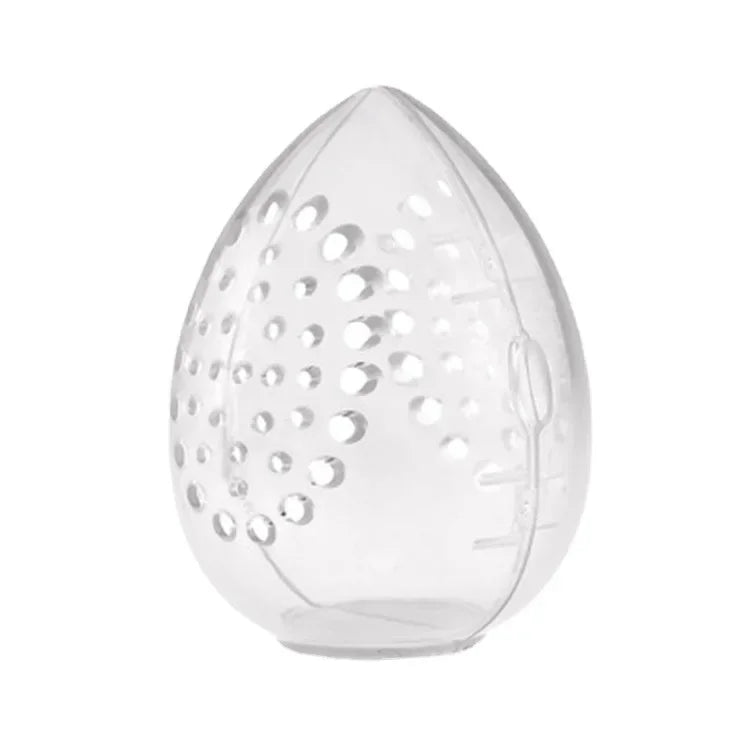 Makeup Sponge Storage Case Makeup Sponge Puff Holder Stand Empty Cosmetic Egg Shaped alternate view