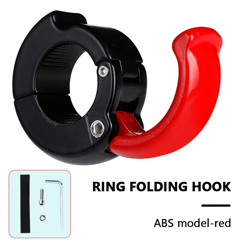 SEAMETAL Replaceable Bikes Hanging Bag Hook Multi-function ABS/Aluminum Motorcycle Hanger Hook Helmet Hooks for Motorcycle Bikes
