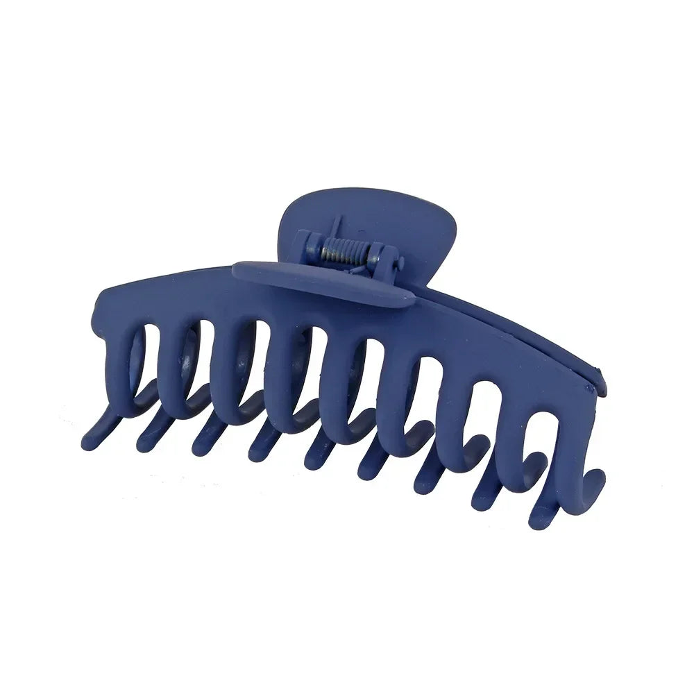 Korean Solid Large Hair Claws Elegant Frosted Acrylic Hair Clips Hairpins Barrettes Headwear for Women Girls Hair Accessories
