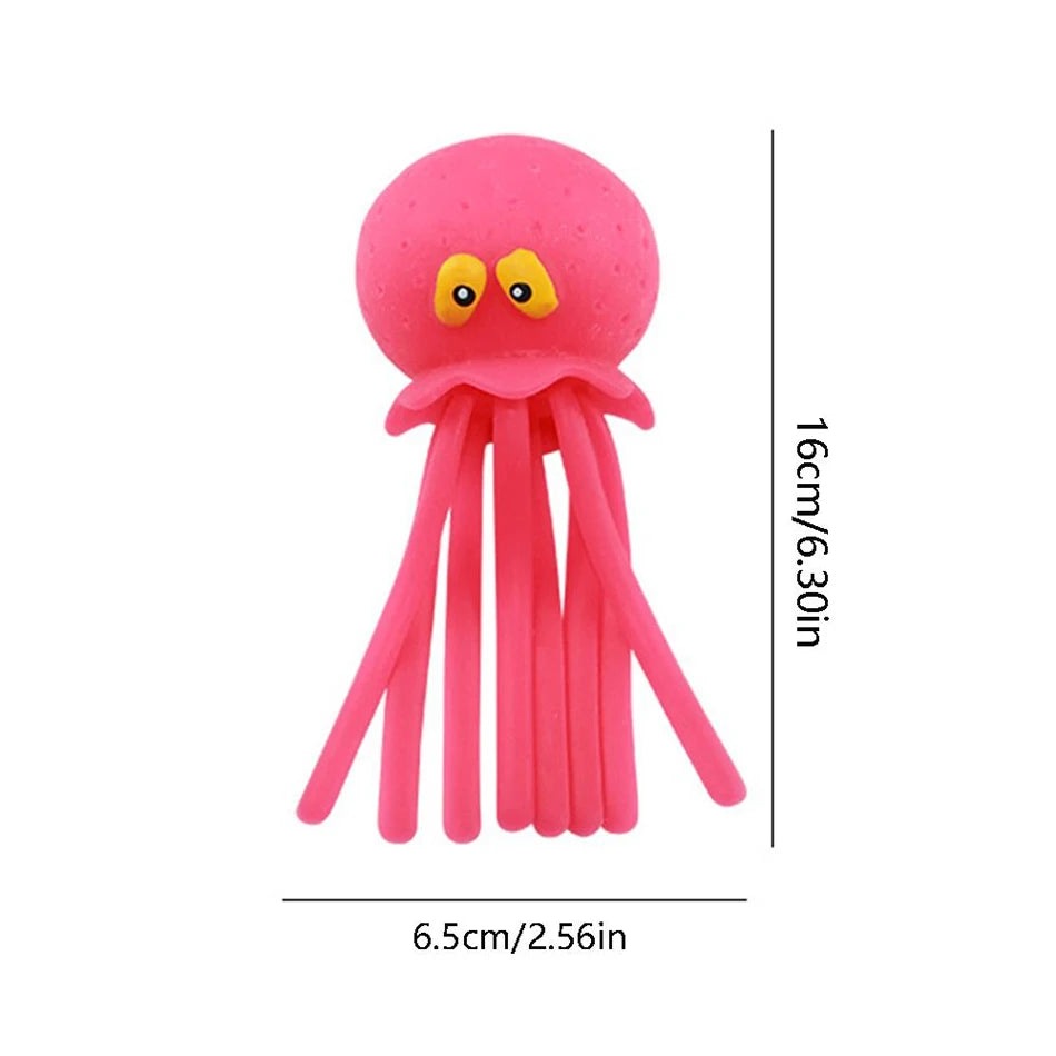 Bath Toys Sponge Water Absorbing Octopus Squeezing Stress Relief Toys Summer Swimming alternate view
